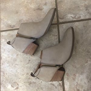 FrancoSarto Granite Booties 2” heel 3” bootshaft